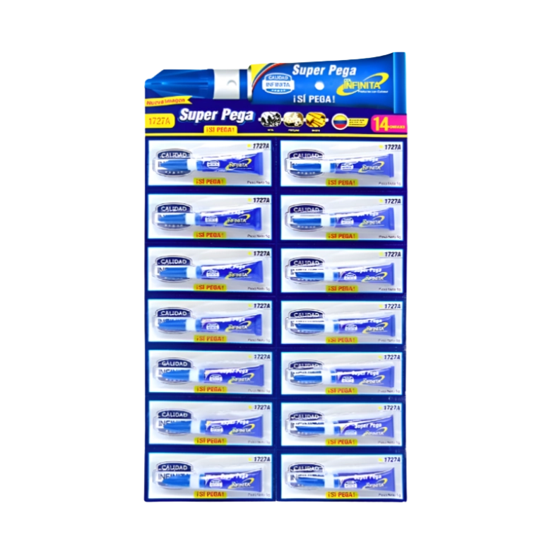 Pega loca infinita x 14 pcs 1727a